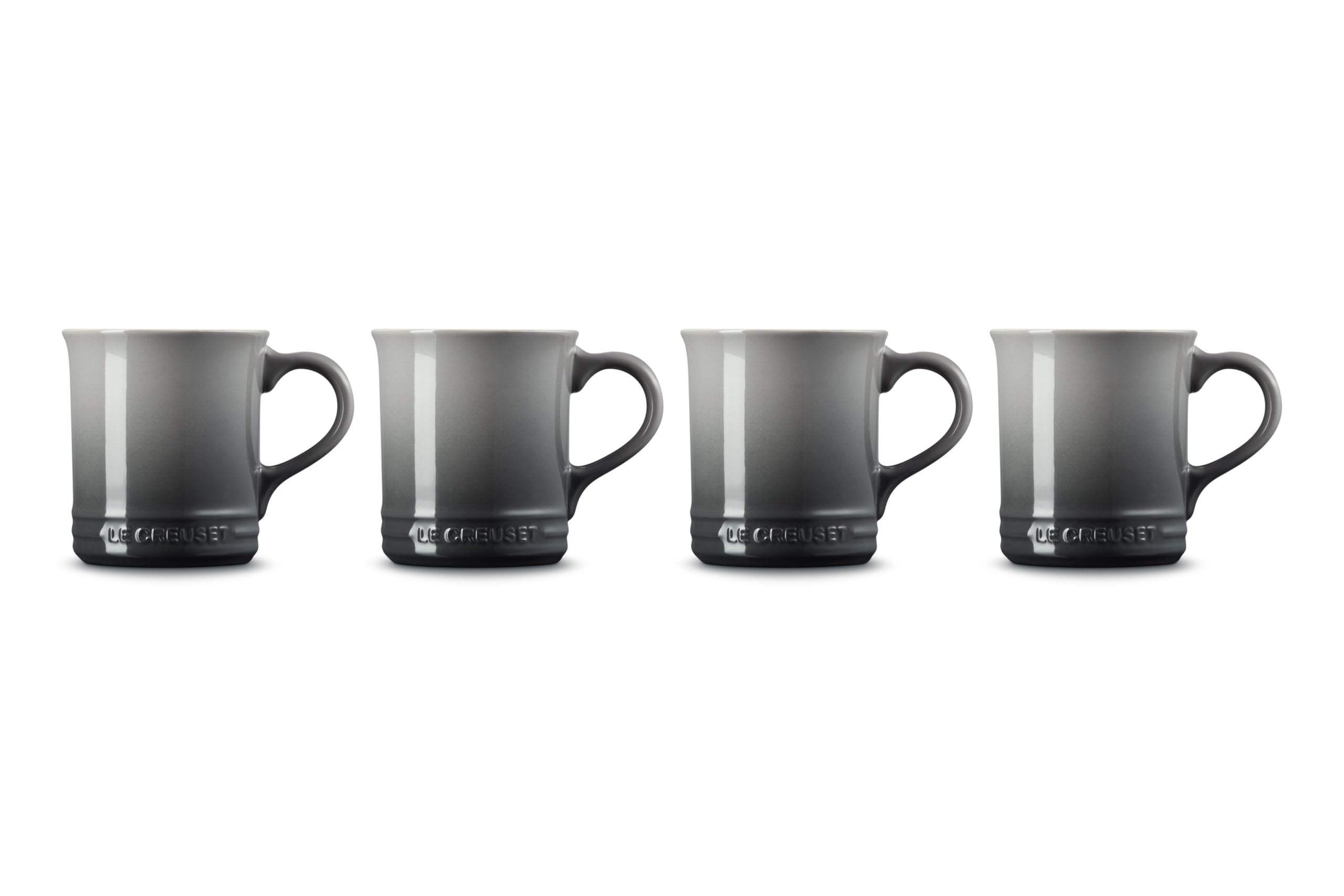 Amazon.co.jp: Le Creuset ストーンウェア マグカップ 4個セット 各14